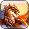 VR Flying Fiery Dragon Shooting Pro App Icon
