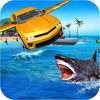 Monster Shark Attach Flying Car Survival App Icon