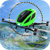 Futuristic Flying Drone Taxi Driving Simulation App Icon