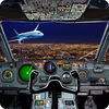 Aircraft driving simulator 3D