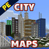 City Maps for Minecraft PE - Best Database Maps for Minecarft Pocket Edition App Icon