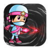White Ninja Girl App Icon