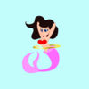 Hula Hoop Mermaid App Icon