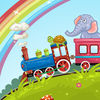 Animals Train for Toddlers Fun App Icon