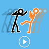 Animated Stick Man Battles App Icon