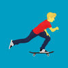 Bit Skate Emoji App Icon