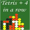 Tetris 4 in a Row Game