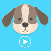 Animated Crazy Dogs Stickers App Icon