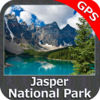 Jasper National Park GPS charts Navigator