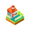 Buildings Houses Stickers App Icon