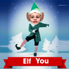 Super Dance Elf Christmas with Friends App Icon
