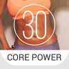 30 Day Core Power Workout Challenge for Strength and Stability App Icon