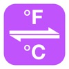 Fahrenheit To Celsius | °F to °C App Icon