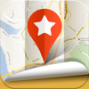 My Places for Google Maps - your own maphistory and starred place App Icon