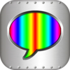 Color Text iMessages App Icon