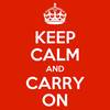 Keep Calm and Carry On App Icon