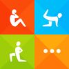 Fitness Trainer  100 plus home workouts 600 plus exercises on-the-go personal trainer by Fitness Buddy App Icon