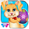 Easter Bunny Dress Up and Card Maker - Decorate Funny Bunnies and Eggs and Share with Friends