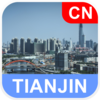 Tianjin China Offline Map App Icon