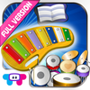 Music Sparkles  All in One Musical Instruments Collection HD Full Version App Icon