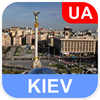 Kiev Ukraine Offline Map - PLACE STARS App Icon
