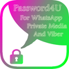 Password4U for ViberWhatsAppPrivate Media App Icon
