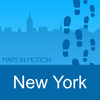 New York on Foot  Maps in Motion App Icon