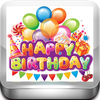 Happy Birthday Cards Send Birthday Greetings eCard Custom Birthday Card App Icon