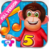 5 Little Monkeys - All In one Educational Activity Center and Sing Along Full Version