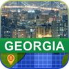Offline Georgia USA Map - World Offline Maps App Icon