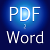 PDF to Word Converter App Icon