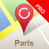 Paris Offline Map Pro Metro GPS App Icon