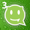 Stickers Emoji Art for WhatsApp Messages WeChat Line FaceBook KakaoTalk SMS Mail EmotionPhoto 3 App Icon