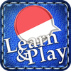 LearnandPlay Indonesian ~easier and fun This quick powerful gaming method with attractive pictures is better than flashcards App Icon