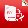 PDF to RTF by Feiphone - Convert PDF to Rich Text file App Icon