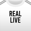 Real Live  Live Scores Results and News for Madrid Team Fans App Icon