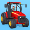 Little Farmers - Tractors Harvesters and Farm Animals for Kids App Icon