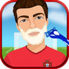 A Soccer Stars Celebrity Shave Shaving - Makeover Beard Salon Me Game For Kids Pro