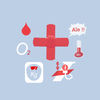 Health - Blood Pressure and Sugar Diabetes Oxygen Saturation Temperature and Weight App Icon