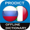Russian  Italian Offline Dictionary  plus Online Translator App Icon