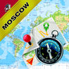 Moscow and Moscow Region - Offline Map and GPS Navigator App Icon