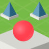 Rolling Red Ball Sky In Green Planet - One Direction Arcade Gameplay Pro App Icon