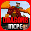DRAGONS MOD - Best Dragon Mod with Ender Dragon for Minecraft PC Edition App Icon