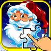 Christmas Slide me Puzzle - Santa Claus Snowman and Reindeer Jigsaw Puzzles for BoysGirls and Toddlers