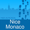 Nice and Monaco Compass  Offline Map App Icon