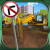 Euro Construction Machine Simulator  2016 Digger 18 Wheeler Driver