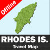 RHODES GREECE ISLAND  GPS Travel Map Offline Navigator App Icon