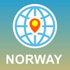 Norway Map - Offline Map POI GPS Directions