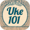 Uke101 - Ukulele Lessons Tracks and Games for Beginners App Icon