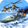War-ship Sea Helicopter Strike 3D Battle-Field App Icon